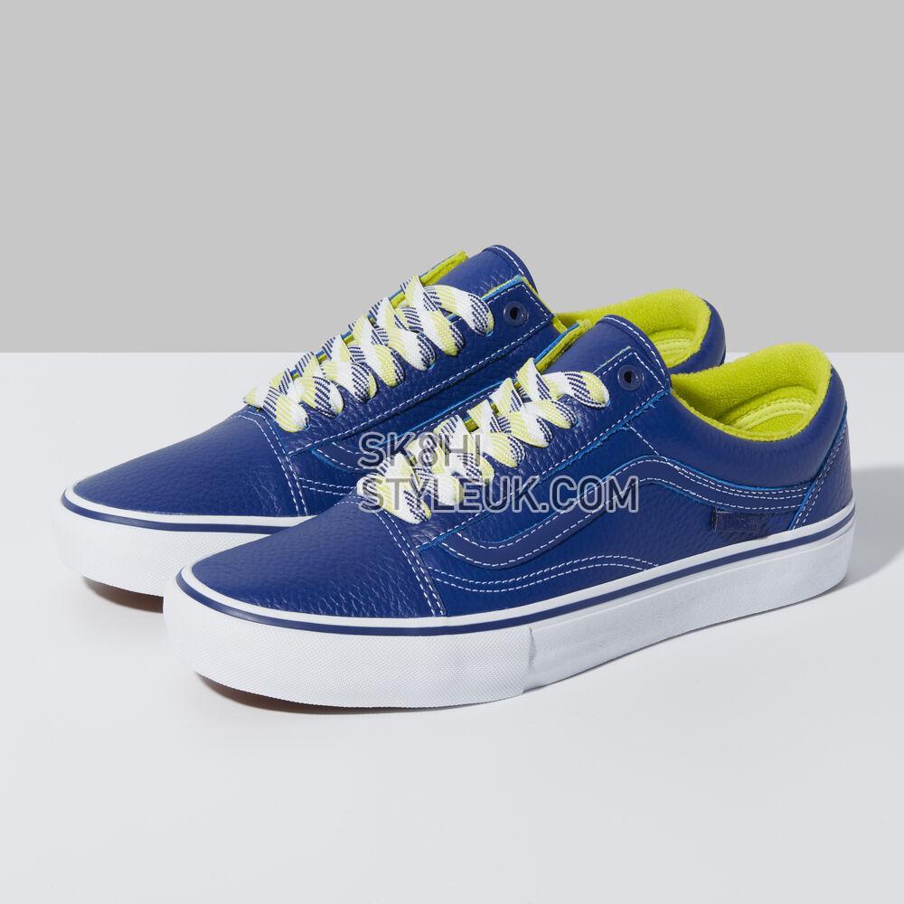 Vans x QuarterSnacks Old Skool Pro LTD Mens Womens - Quartersnacks Royal VN0A4VCE2YN Shoes