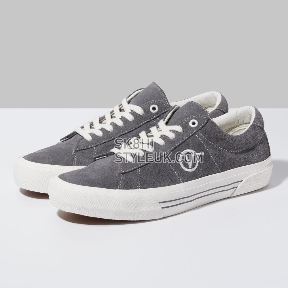 Vans Saddle Sid Pro Mens Womens - Pewter/Marshmallow VN0A4BTBGX8 Shoes