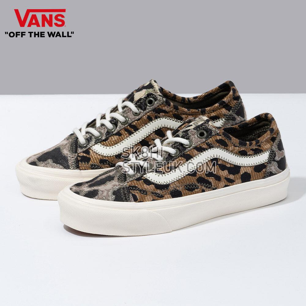 Vans Eco Theory Old Skool Tapered Mens Womens - Animal Mix Grape Leaf VN0A54F4KCZ Shoes