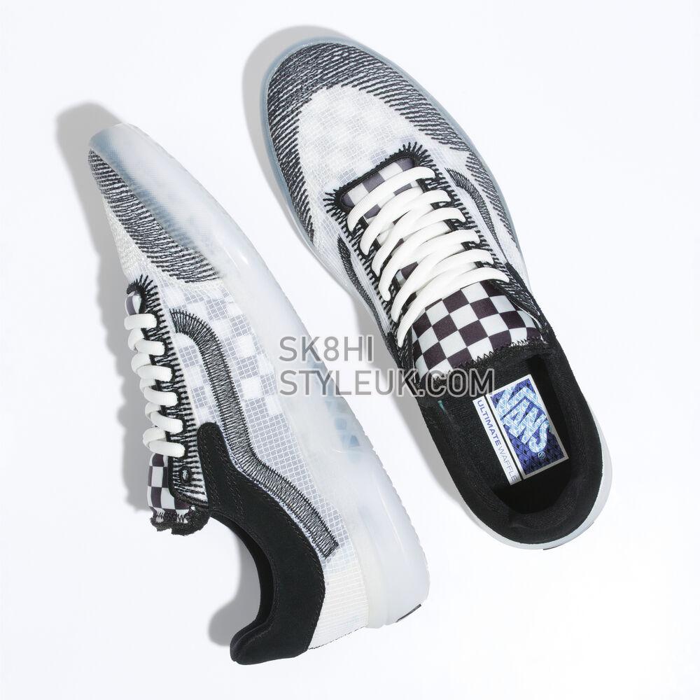 Vans UltimateWaffle EXP Mens Womens - Checkers White/Black VN0007NJYB2 Shoes