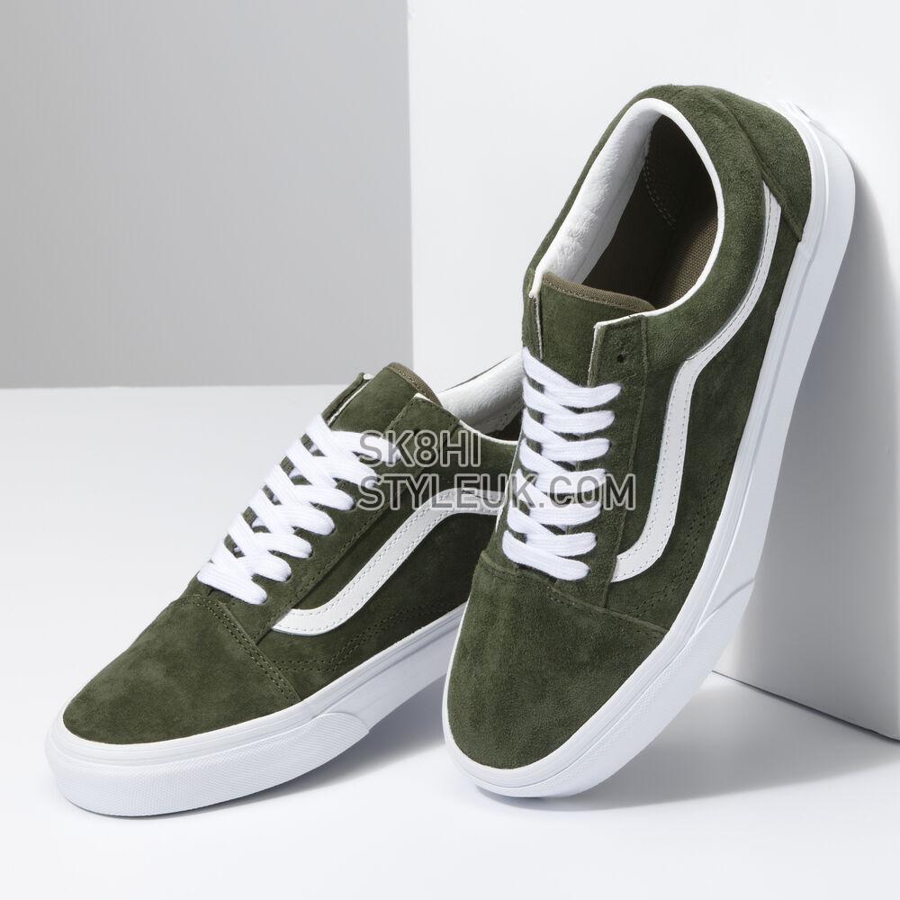 Vans Suede Old Skool Mens Womens - Pig Suede Grape Leaf VN0A4BW250K Shoes