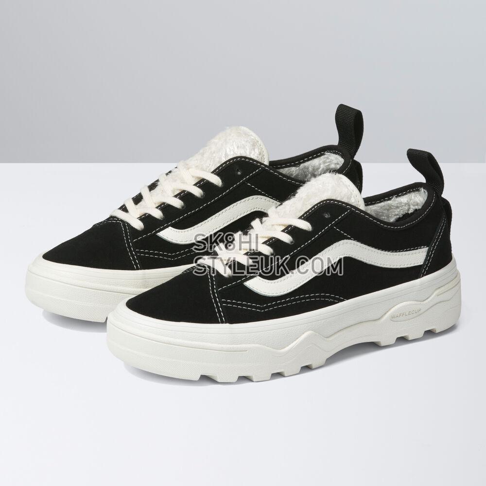 Vans Sentry Old Skool WC Mens Womens - Sherpa Suede Black VN0A4BVMBLK Shoes