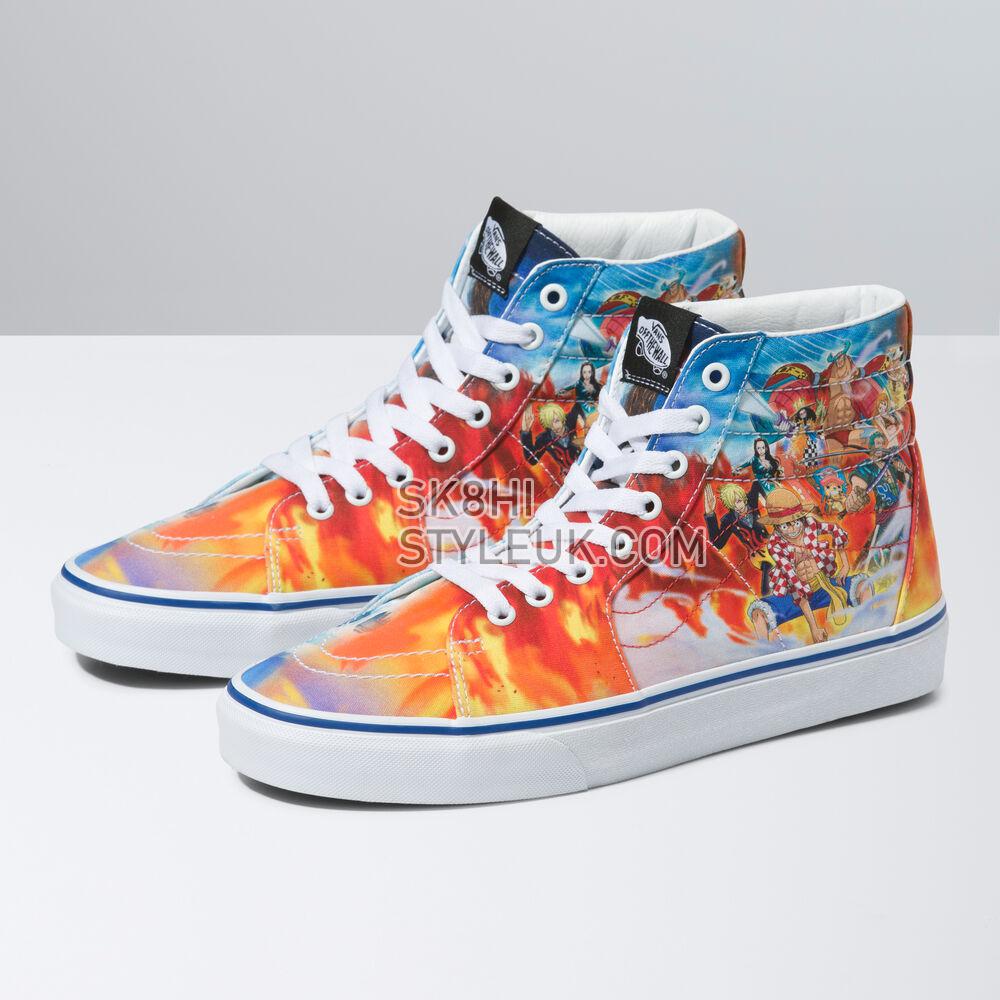 Vans x One Piece Sk8-Hi Mens Womens - One Piece Punk Hazard Multi VN0007NS448 Shoes