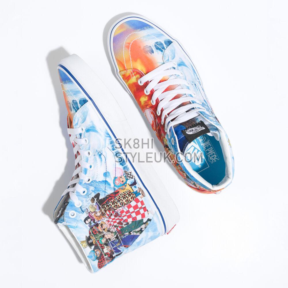 Vans x One Piece Sk8-Hi Mens Womens - One Piece Punk Hazard Multi VN0007NS448 Shoes