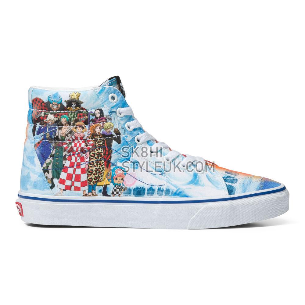 Vans x One Piece Sk8-Hi Mens Womens - One Piece Punk Hazard Multi VN0007NS448 Shoes