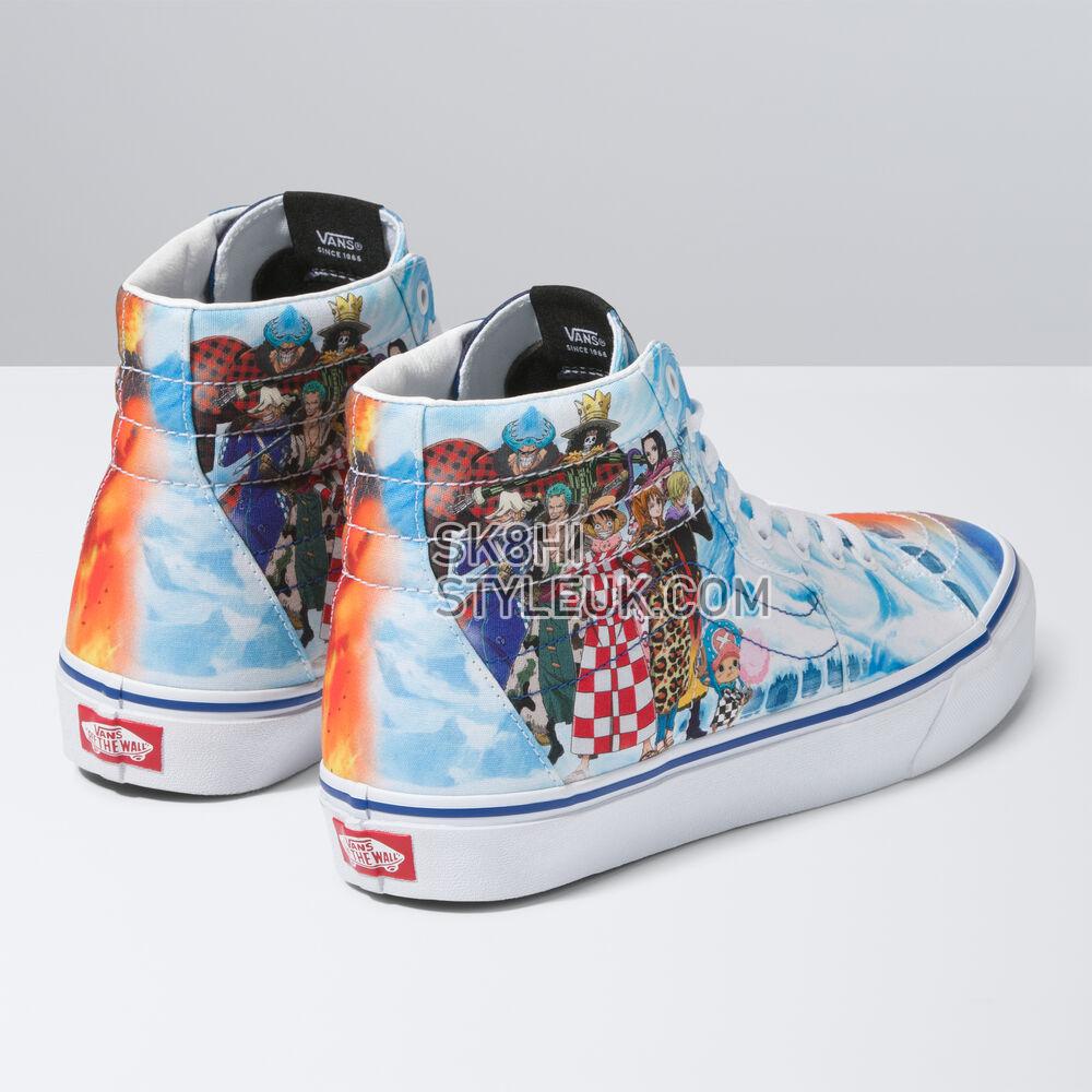 Vans x One Piece Sk8-Hi Mens Womens - One Piece Punk Hazard Multi VN0007NS448 Shoes