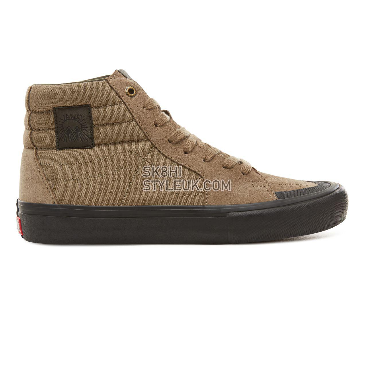 Vans Dakota Roche Sk8-Hi Pro Classic Mens Womens - (Dakota Roche) Covert Green/Black V00VHGU23 Shoes