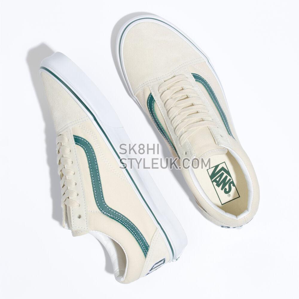 Vans Suede Old Skool Mens Womens - Team Wellness Bone White VN0A4BW2BWQ Shoes