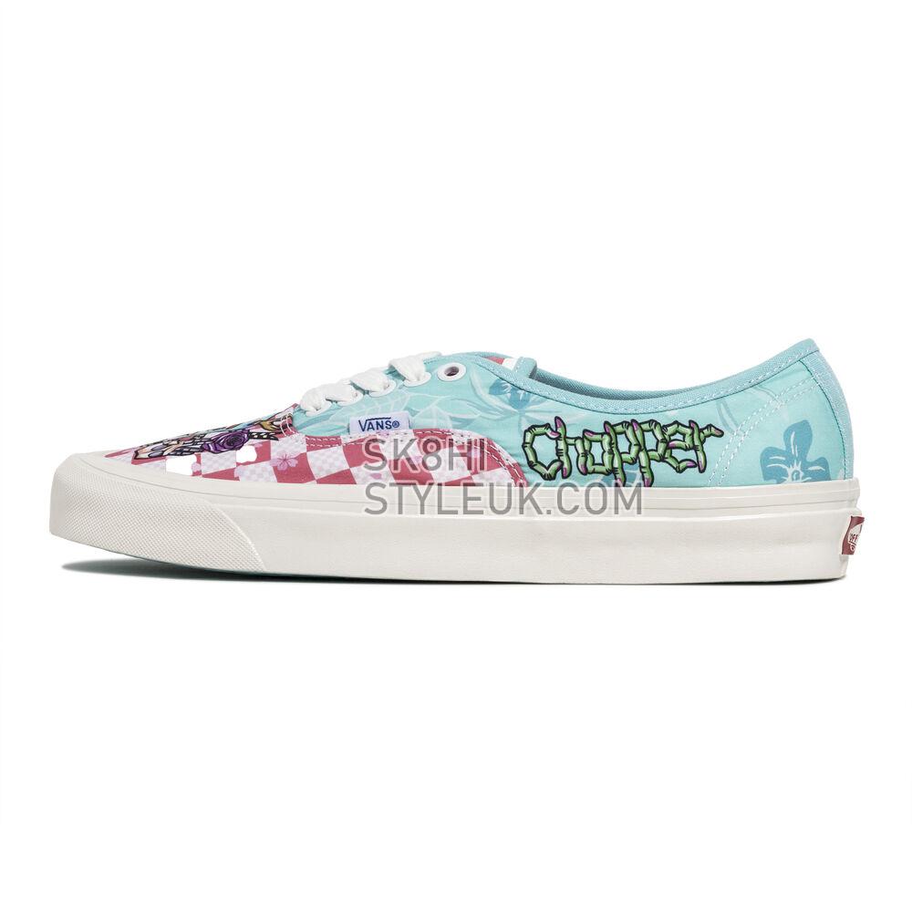 Vans x One Piece Authentic 44 DX Mens Womens - One Piece Multi/White VN0005U8JBW Shoes