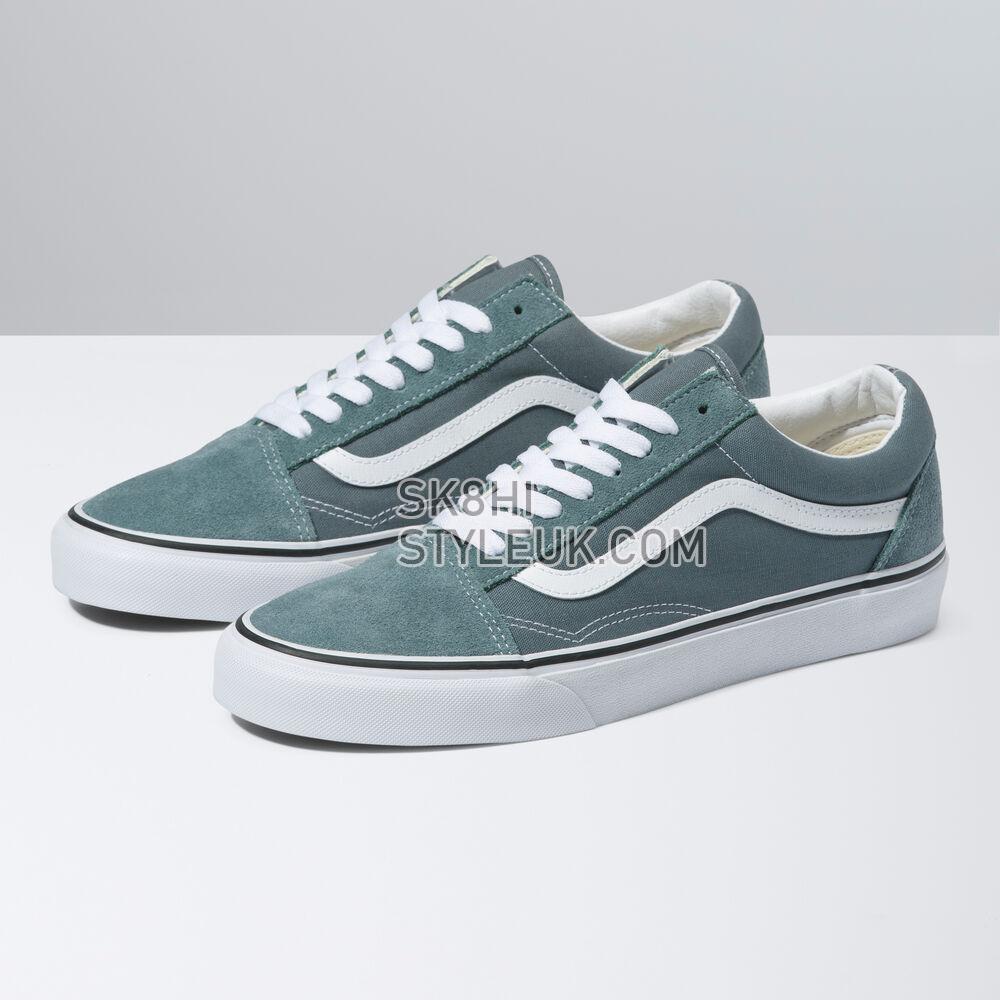 Vans Suede Old Skool Mens Womens - Color Theory Stormy Weather VN0A4BW2RV2 Shoes