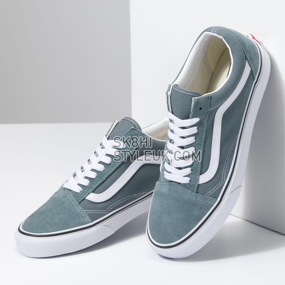 Vans Suede Old Skool Mens Womens - Color Theory Stormy Weather VN0A4BW2RV2 Shoes