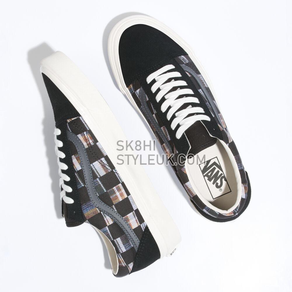 Vans Anaheim Factory Old Skool 36 DX Mens Womens - Bricolage Check Multi Check VN0A4BVQJ4E Shoes