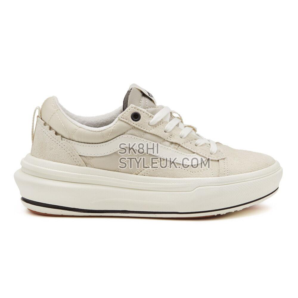 Vans Cozy Camper Old Skool Overt Plus ComfyCush Mens Womens - Cozy Camper Bone White VN0A4BVLBWQ Shoes