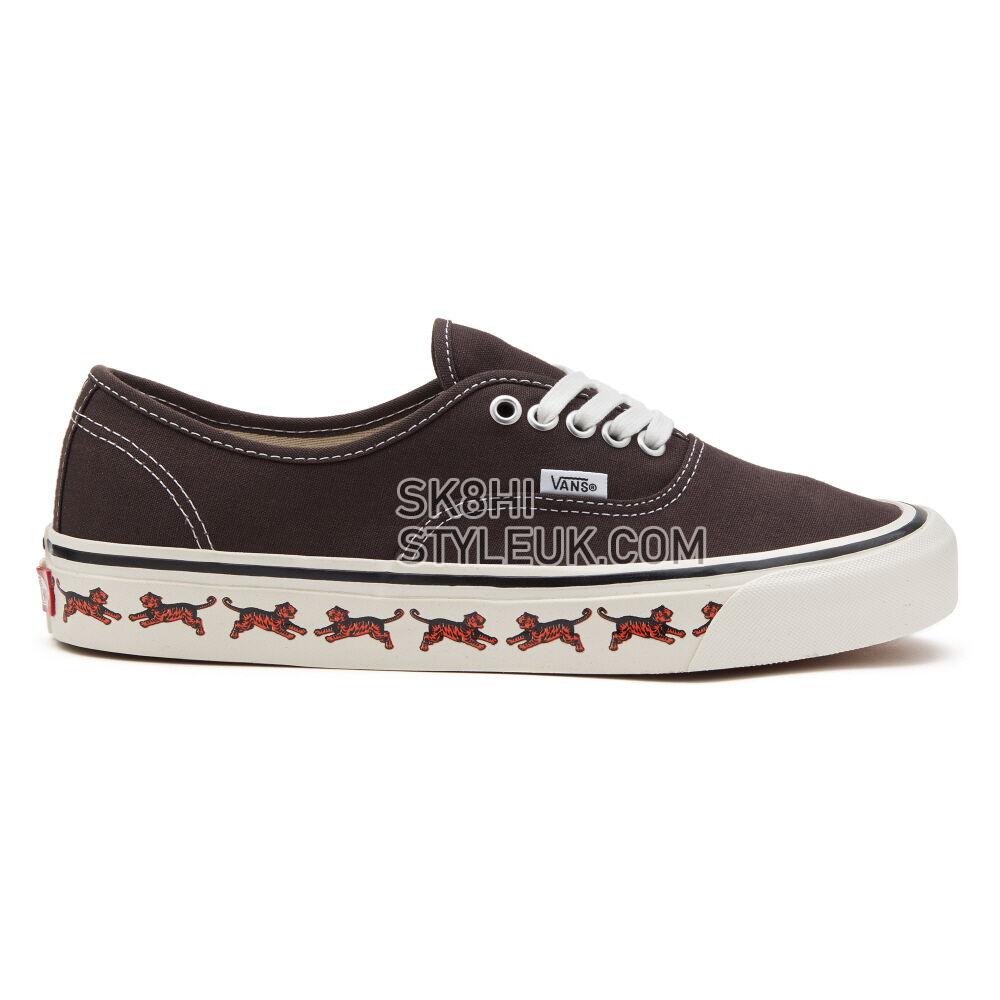 Vans x One Piece Authentic 44 DX Mens Womens - Jungle Sidewall Chocolate VN0005U8CHC Shoes