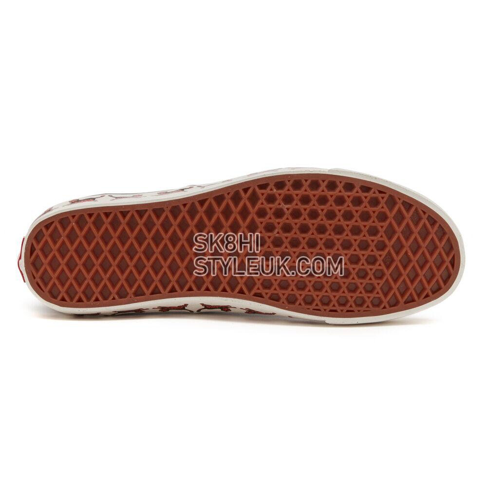 Vans x One Piece Authentic 44 DX Mens Womens - Jungle Sidewall Chocolate VN0005U8CHC Shoes