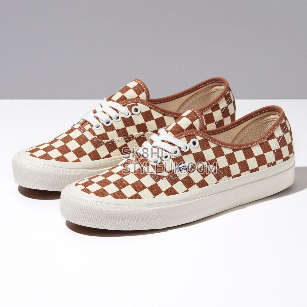 Vans x One Piece Authentic 44 DX Mens Womens - Checkerboard Chipmunk VN0005U8GWT Shoes