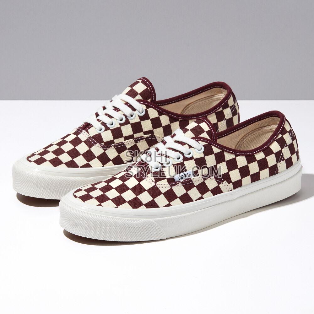 Vans x One Piece Authentic 44 DX Mens Womens - Checkerboard Port Royale VN0005U84QU Shoes