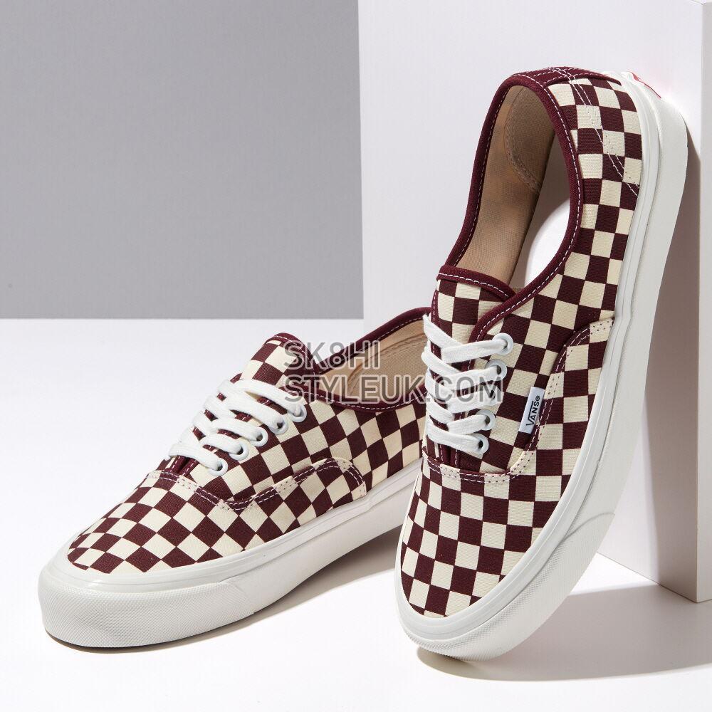 Vans x One Piece Authentic 44 DX Mens Womens - Checkerboard Port Royale VN0005U84QU Shoes