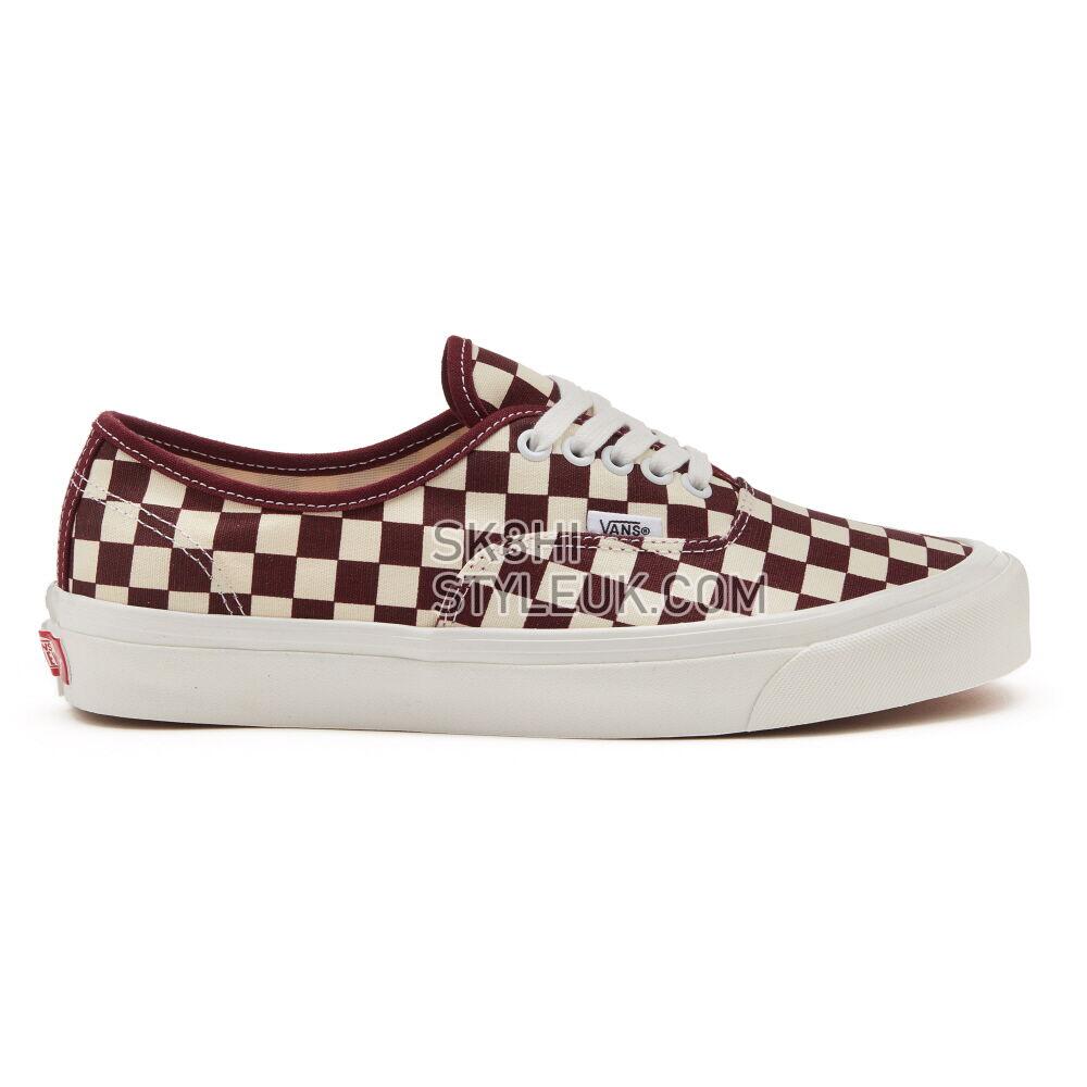 Vans x One Piece Authentic 44 DX Mens Womens - Checkerboard Port Royale VN0005U84QU Shoes