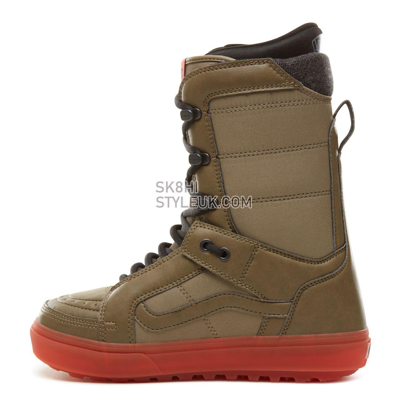 Vans Hi-Standard OG Snowboots Mens Womens - Green/Orange VA3TFJGOG Shoes