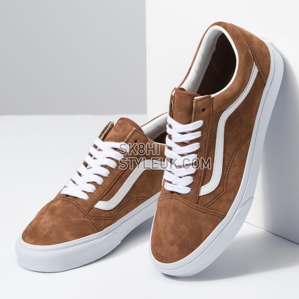 Vans Suede Old Skool Mens Womens - Pig Suede Tortoise Shell VN0A5JMI1RE Shoes