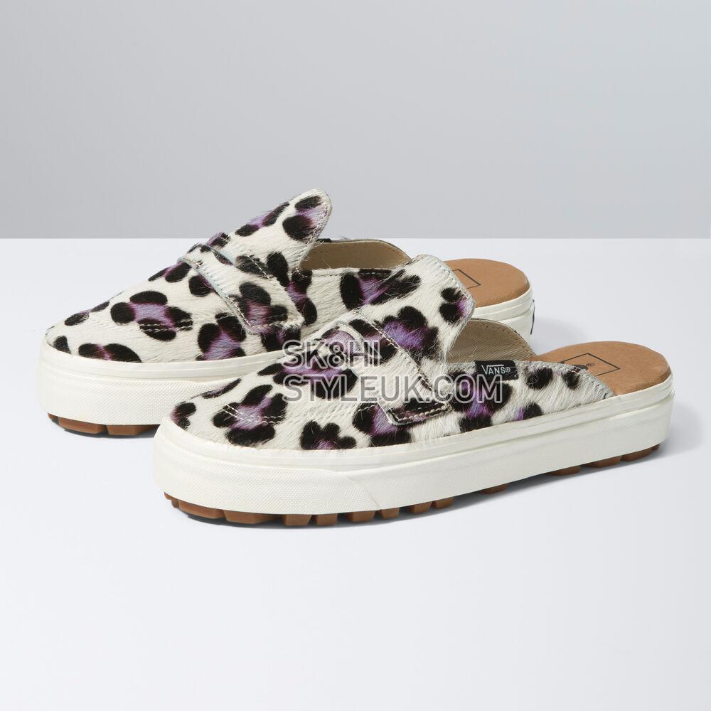 Vans Style 53 Mule DX Mens Womens - White/Leopard VN0A4BVXCX0 Shoes