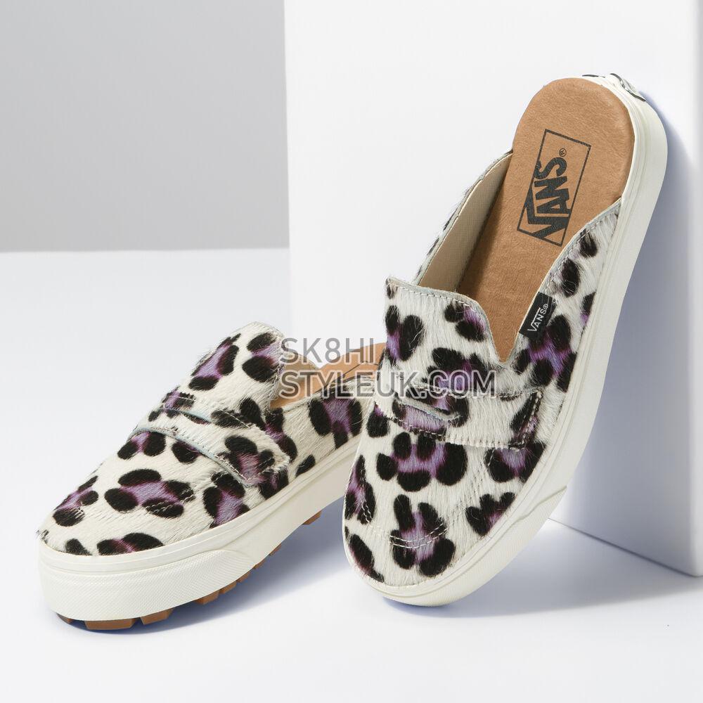 Vans Style 53 Mule DX Mens Womens - White/Leopard VN0A4BVXCX0 Shoes