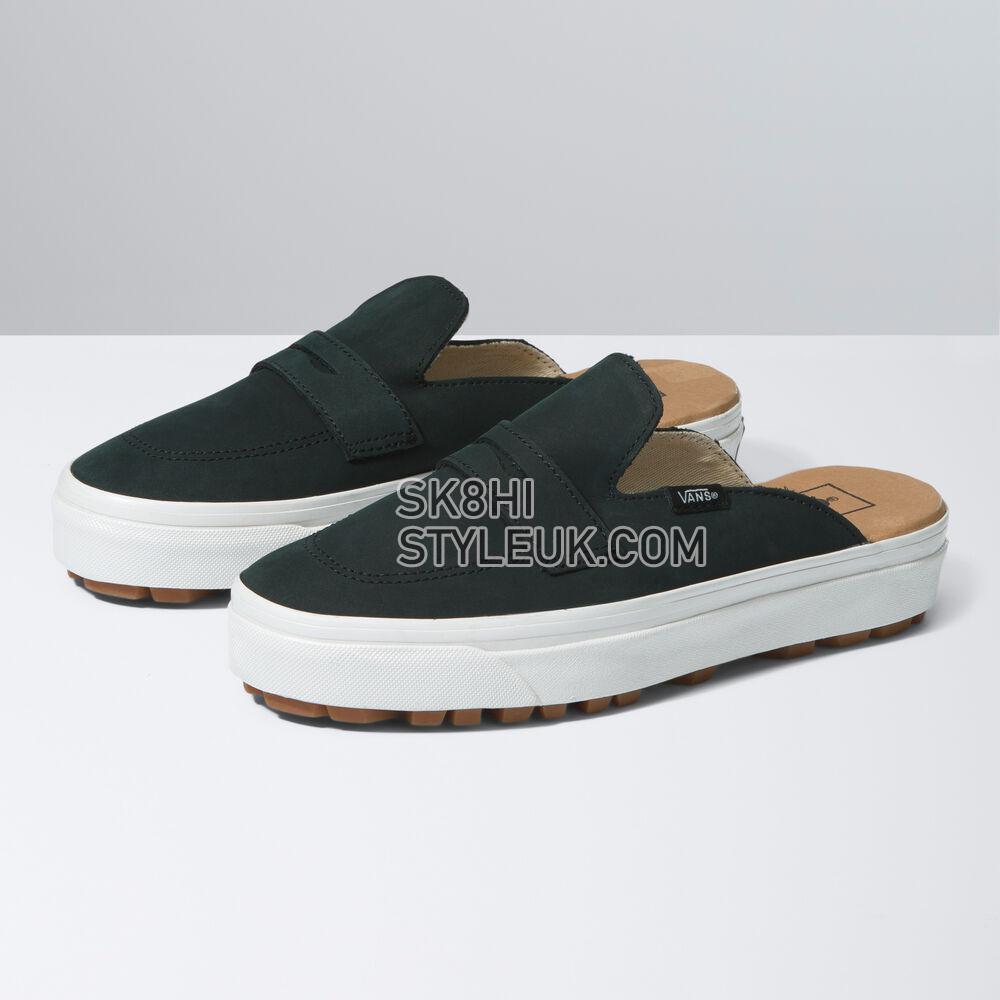 Vans Style 53 Mule DX Mens Womens - Nubuck Black VN0A4BVXBLK Shoes