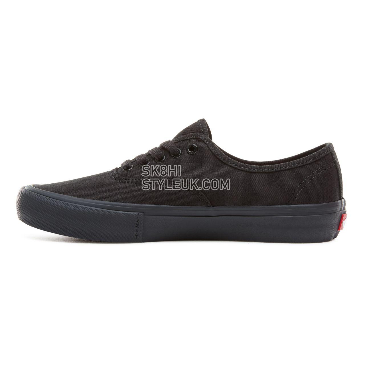 Vans Authentic Pro Classic Mens Womens - Black VQ0DBKA Shoes