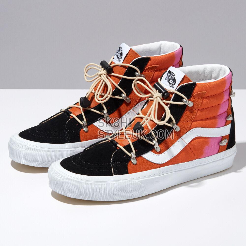 Vans x HUATUNAN Year of the Tiger Sk8-Hi Echo DX Mens Womens - Fusion Black/Orange VN0A7Q5OY8J Shoes