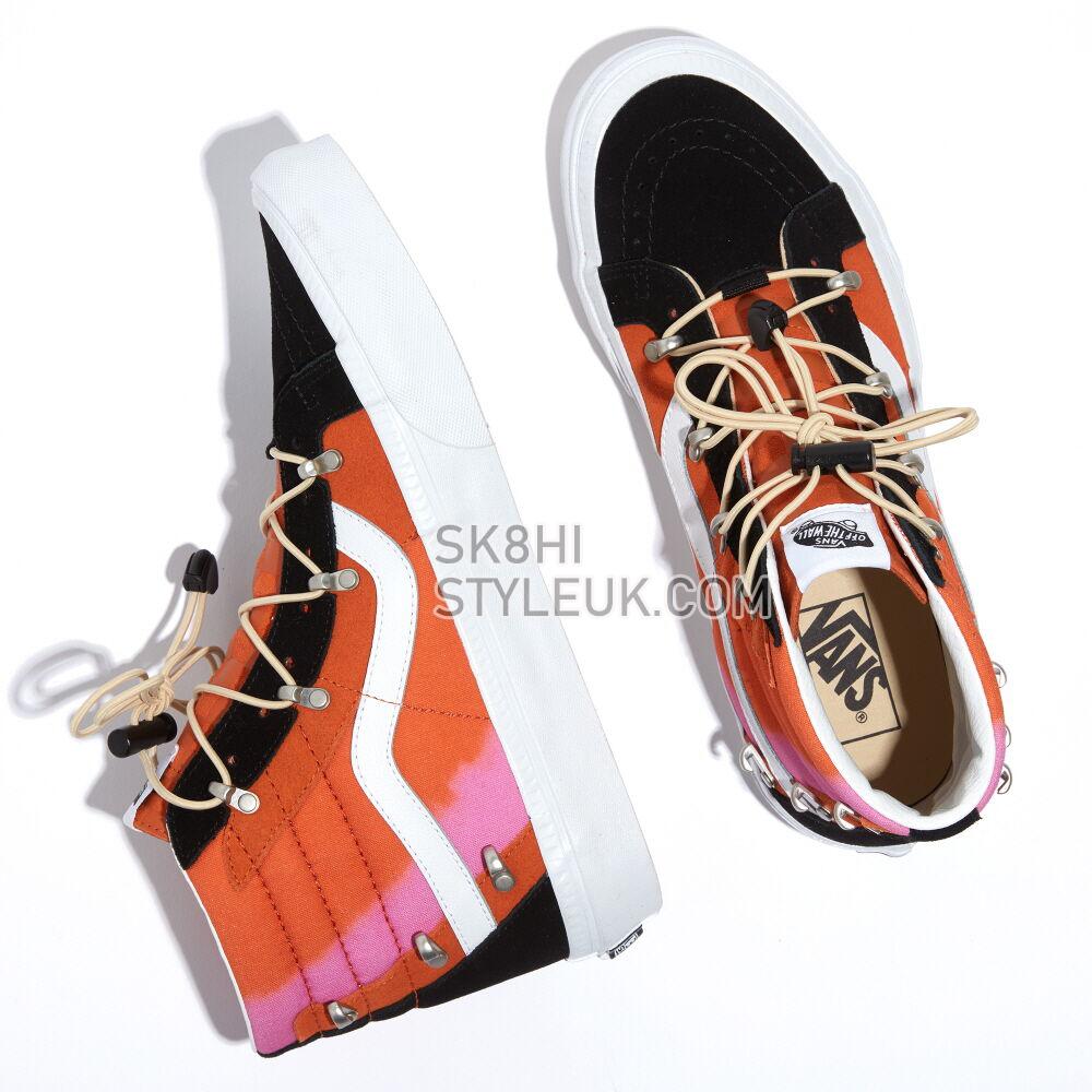 Vans x HUATUNAN Year of the Tiger Sk8-Hi Echo DX Mens Womens - Fusion Black/Orange VN0A7Q5OY8J Shoes