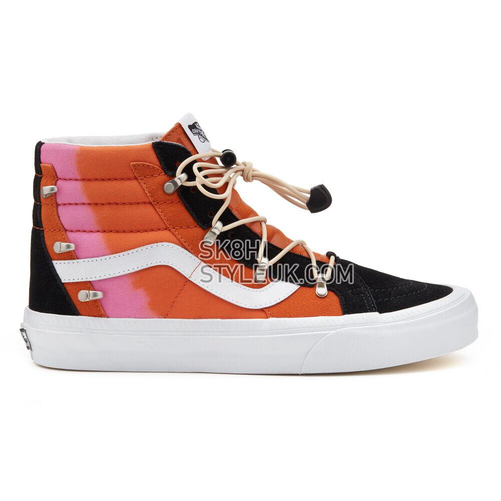 Vans x HUATUNAN Year of the Tiger Sk8-Hi Echo DX Mens Womens - Fusion Black/Orange VN0A7Q5OY8J Shoes