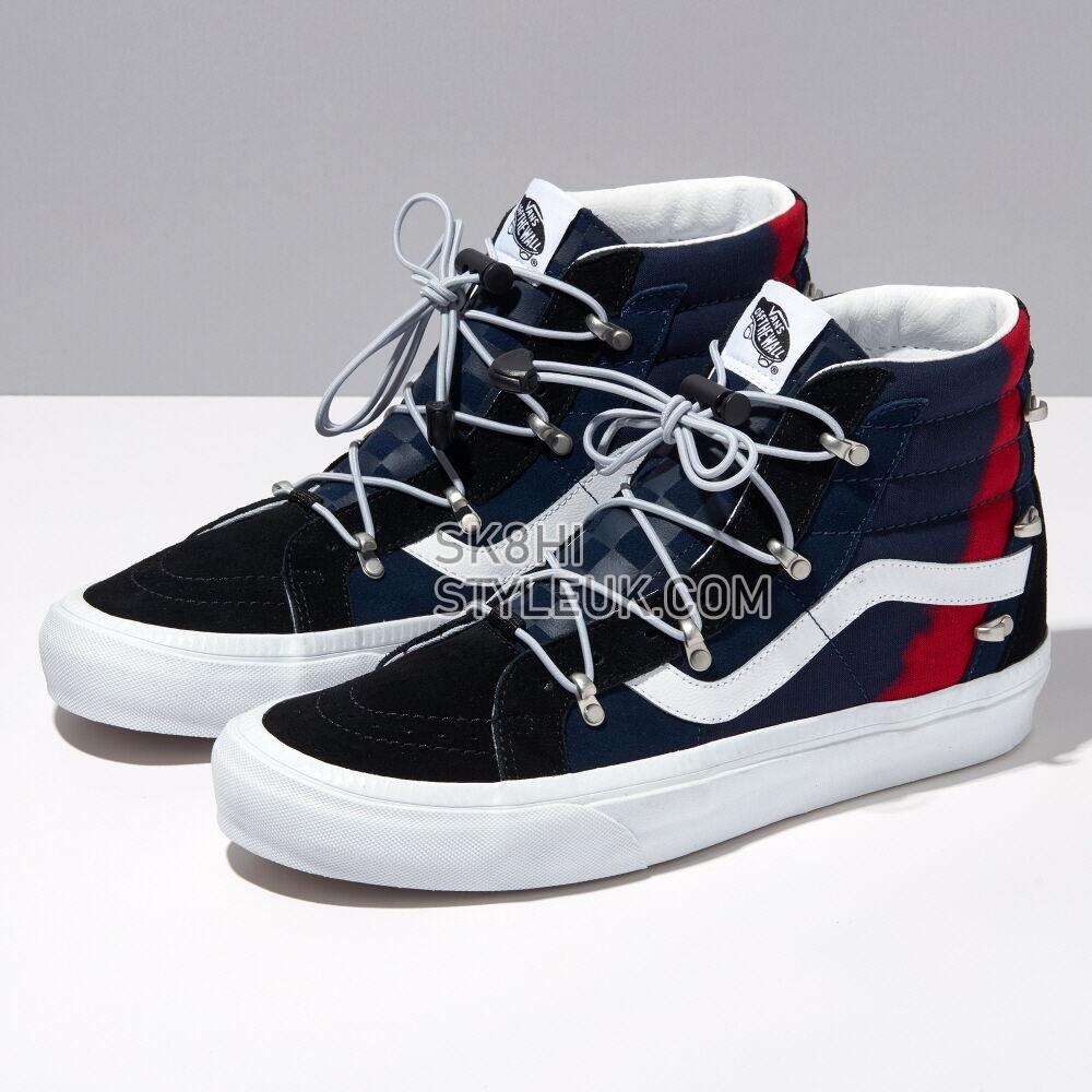 Vans x HUATUNAN Year of the Tiger Sk8-Hi Echo DX Mens Womens - Fusion Dress Blues/Red VN0A7Q5O6OH Shoes