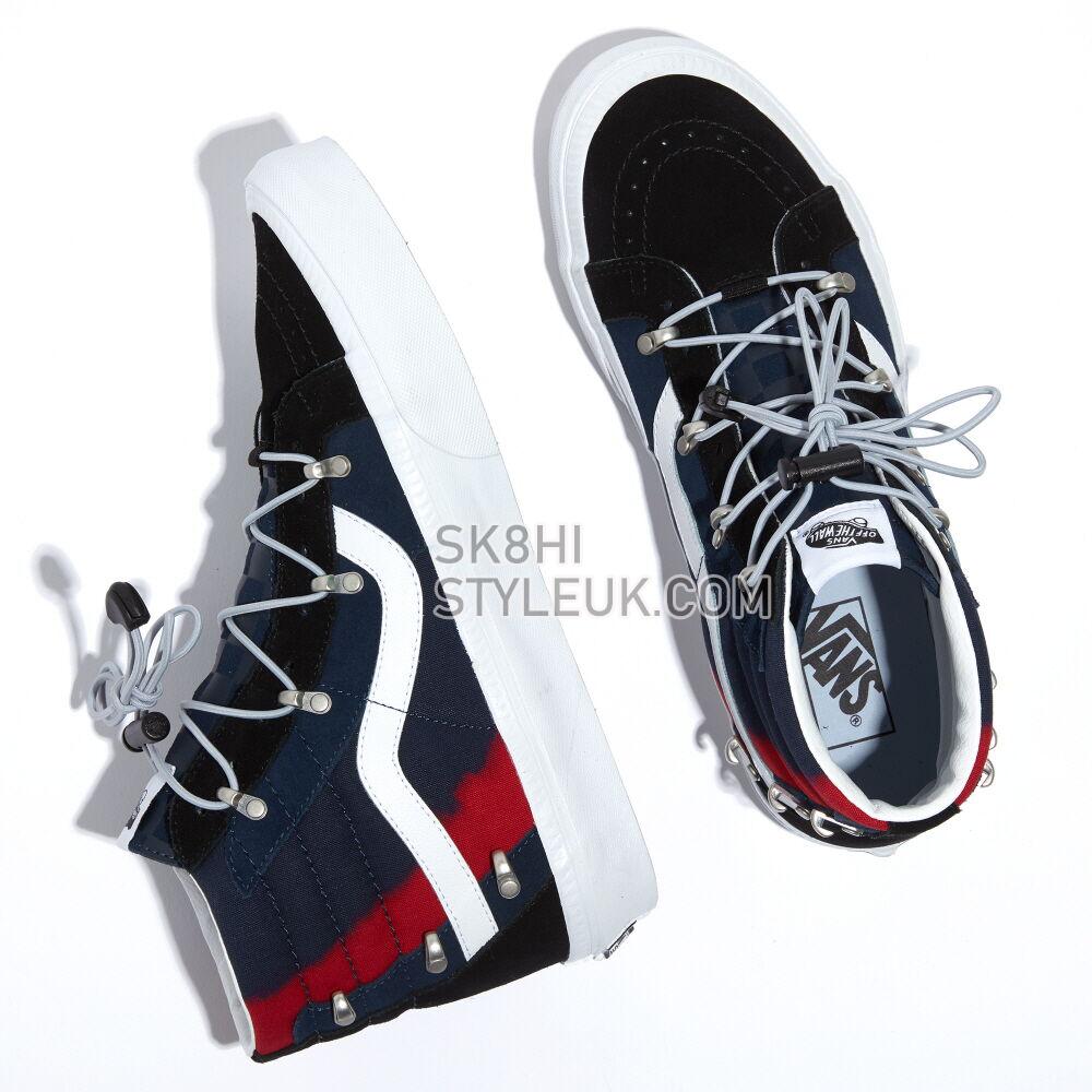 Vans x HUATUNAN Year of the Tiger Sk8-Hi Echo DX Mens Womens - Fusion Dress Blues/Red VN0A7Q5O6OH Shoes