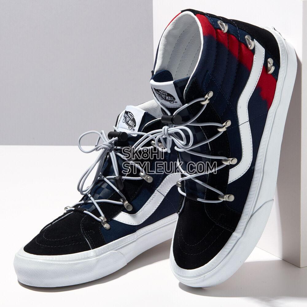 Vans x HUATUNAN Year of the Tiger Sk8-Hi Echo DX Mens Womens - Fusion Dress Blues/Red VN0A7Q5O6OH Shoes