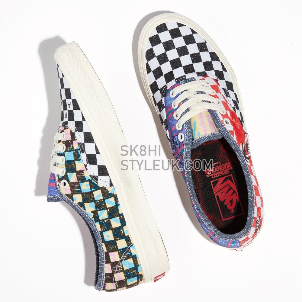 Vans x One Piece Authentic Mens Womens - Netflix Stranger Things Multi/Marshmallow VN0A5JMPBO5 Shoes