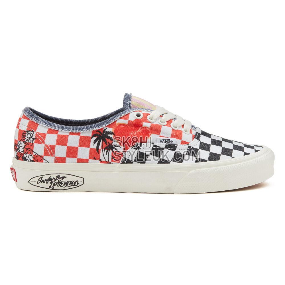 Vans x One Piece Authentic Mens Womens - Netflix Stranger Things Multi/Marshmallow VN0A5JMPBO5 Shoes