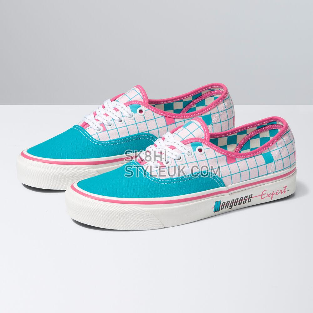 Vans Anaheim Factory Authentic 44 DX Mens Womens - Our Legends Mongoose Turquoise/Pink VN0A7Q5CFZP Shoes