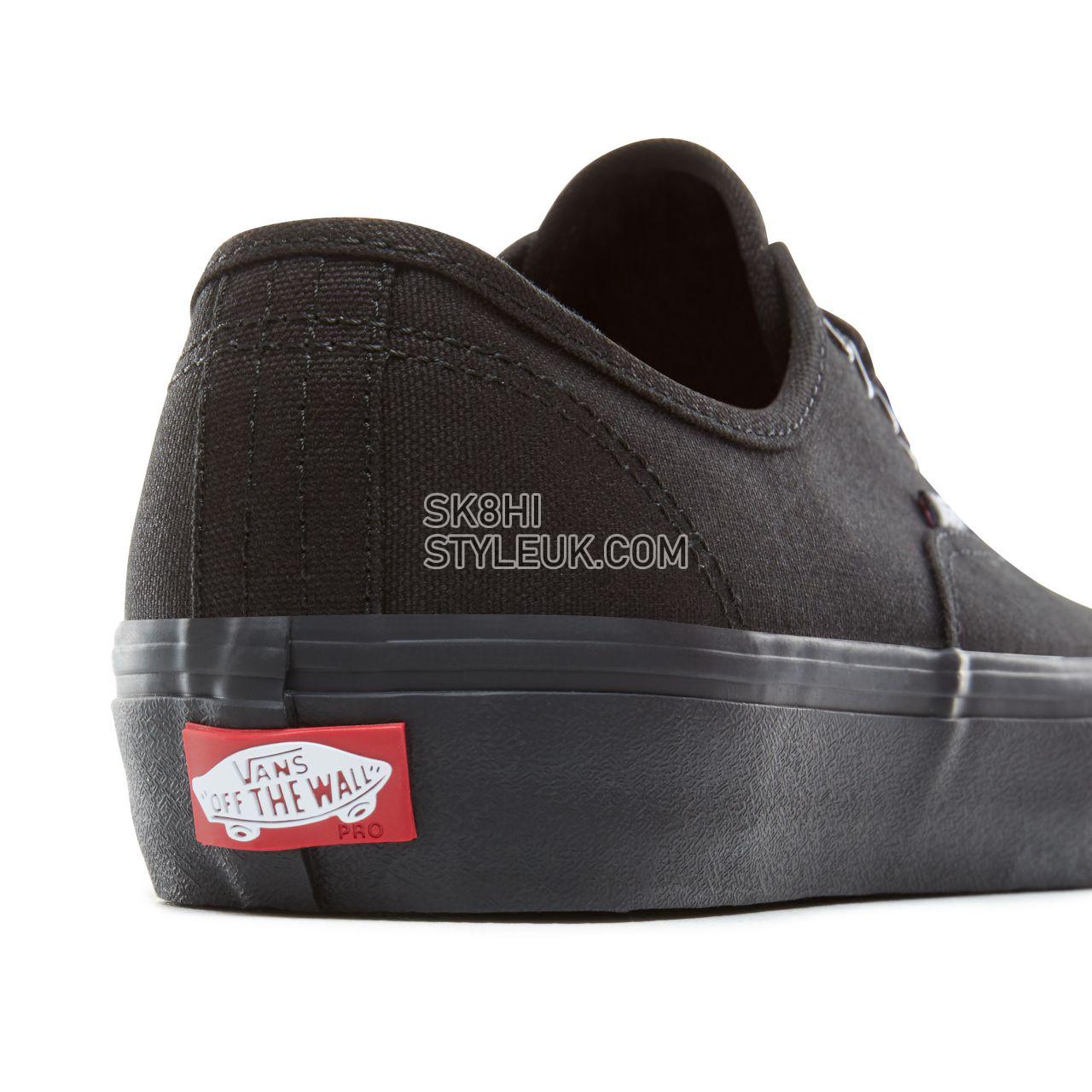 Vans Authentic Pro Classic Mens Womens - Black VQ0DBKA Shoes