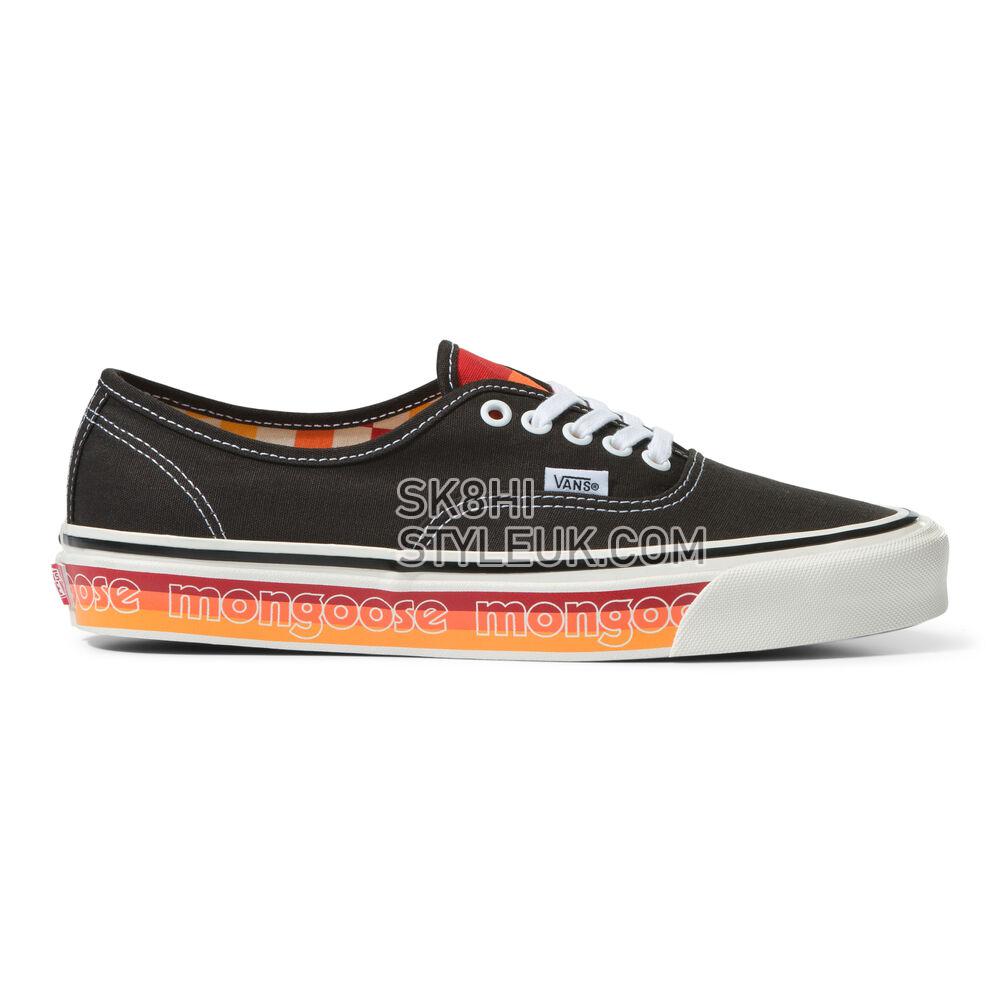 Vans Our Legends Authentic 44 DX Mens Womens - Our Legends Mongoose Black VN0A4BVYBLK Shoes