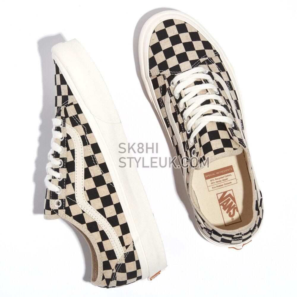 Vans Eco Theory Old Skool Tapered Mens Womens - Eco Theory Checkerboard VN0A54F4705 Shoes