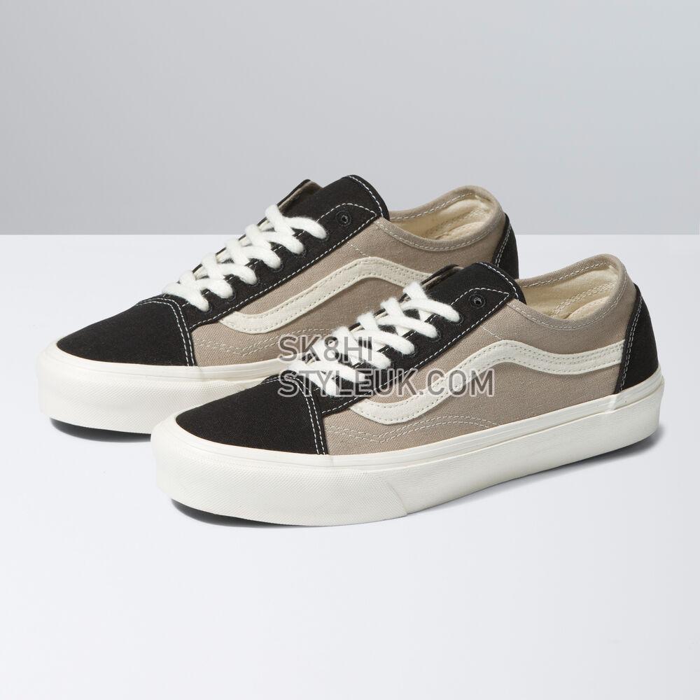 Vans Eco Theory Old Skool Tapered Mens Womens - Eco Theory Multi Block Black VN0A54F4BLK Shoes