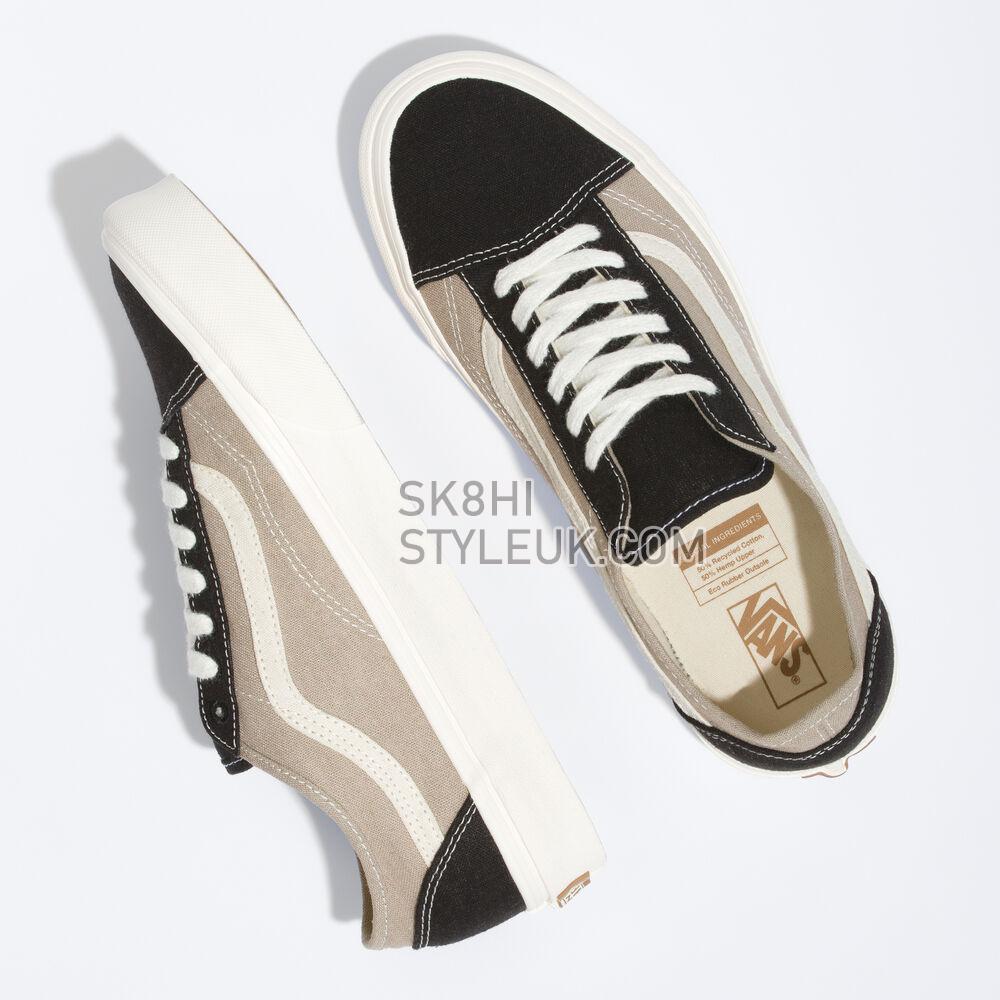 Vans Eco Theory Old Skool Tapered Mens Womens - Eco Theory Multi Block Black VN0A54F4BLK Shoes