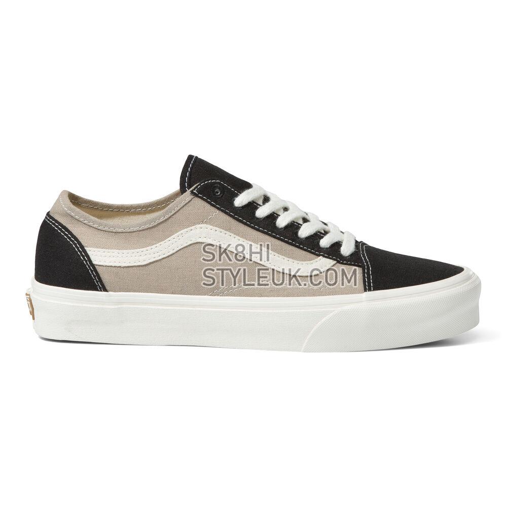 Vans Eco Theory Old Skool Tapered Mens Womens - Eco Theory Multi Block Black VN0A54F4BLK Shoes