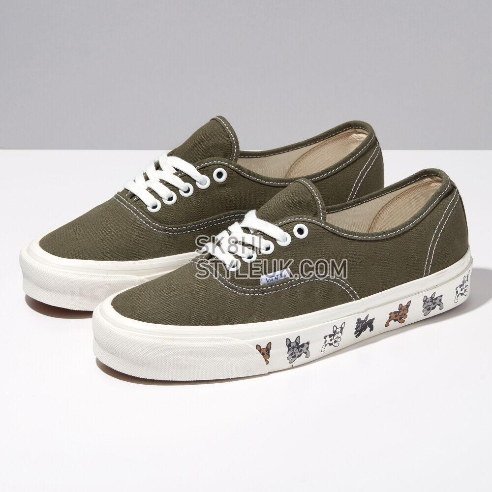 Vans Anaheim Factory Authentic 44 DX Mens Womens - Anaheim Factory Vans Best Friend Olive VN0A5KX4OLV Shoes