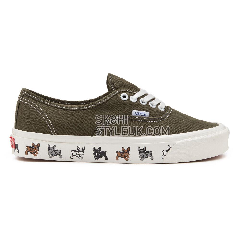 Vans Anaheim Factory Authentic 44 DX Mens Womens - Anaheim Factory Vans Best Friend Olive VN0A5KX4OLV Shoes