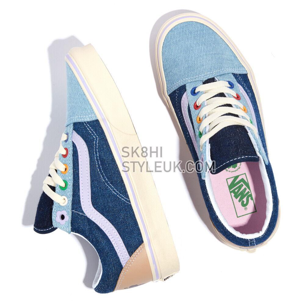 Vans Suede Old Skool Mens Womens - Em On Holiday Multi/True White VN0A5JMI6GL Shoes