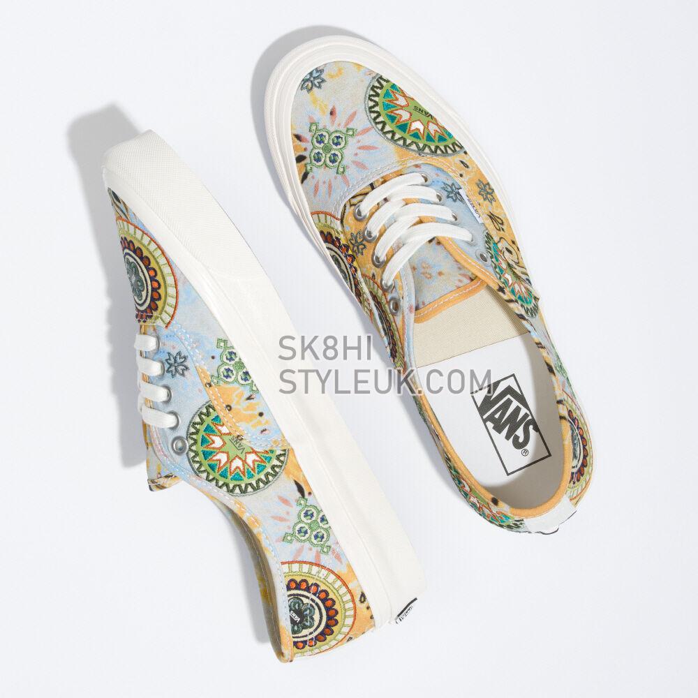 Vans Anaheim Factory Authentic 44 DX Mens Womens - Anaheim Factory Mixed Mosaic Gold VN0A7Q5CGLD Shoes