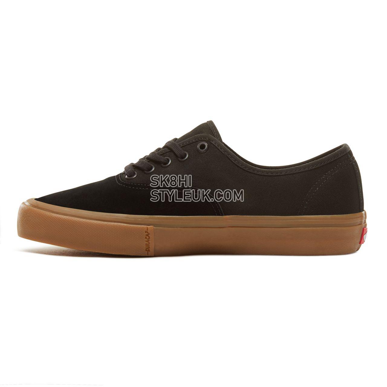 Vans Authentic Pro Classic Mens Womens - Black/Classic Gum V00Q0DDUM Shoes