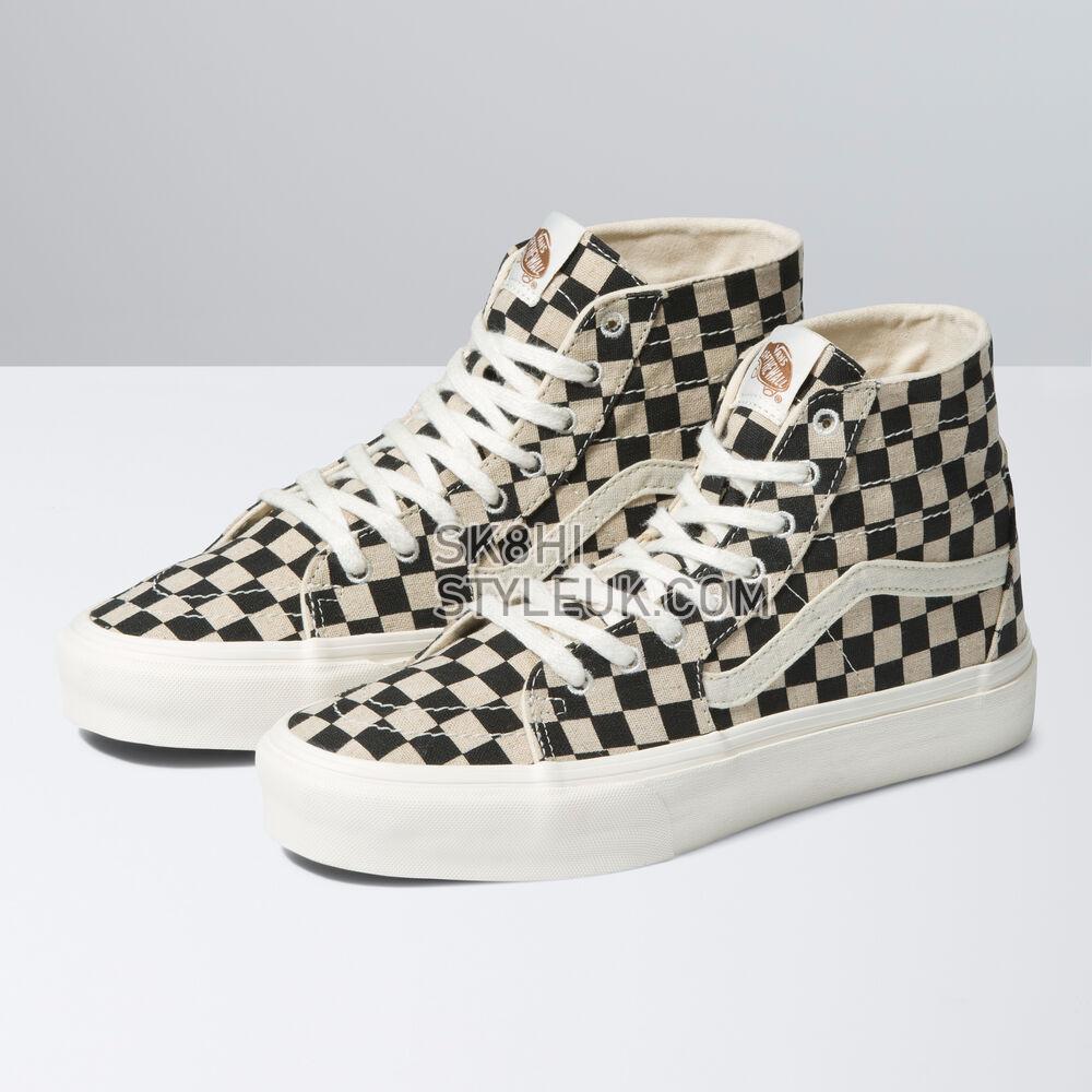 Vans Eco Theory SK8-Hi Tapered Mens Womens - Eco Theory Checkerboard VN0A5KRU705 Shoes